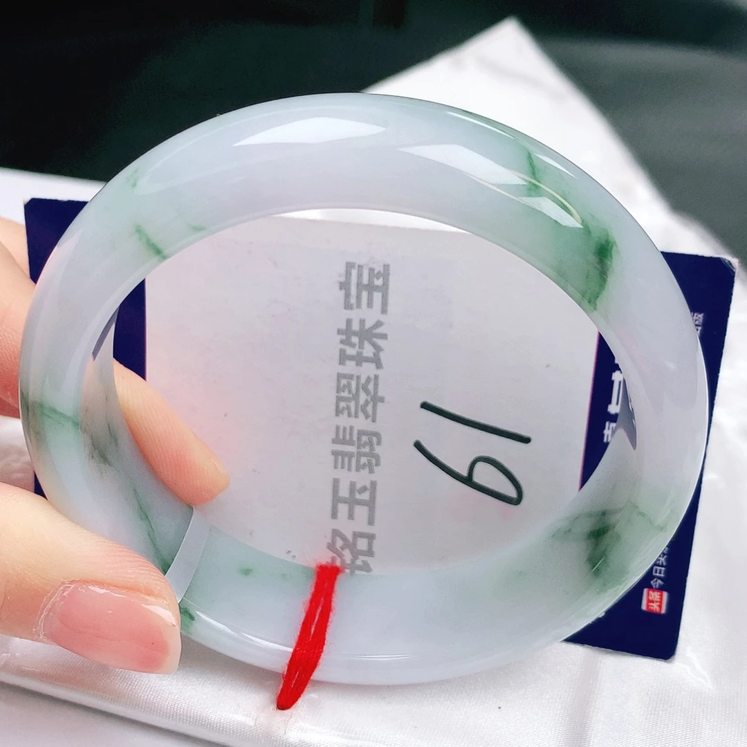 翡翠未镶嵌手镯缅甸天然a货翡翠手镯