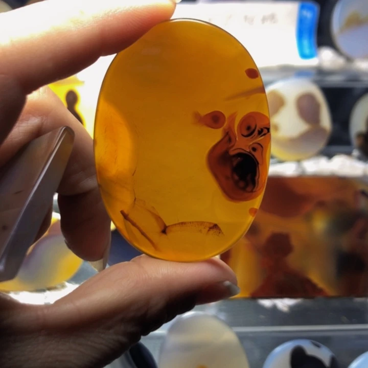 合金玛瑙/玉髓珠宝奇石85