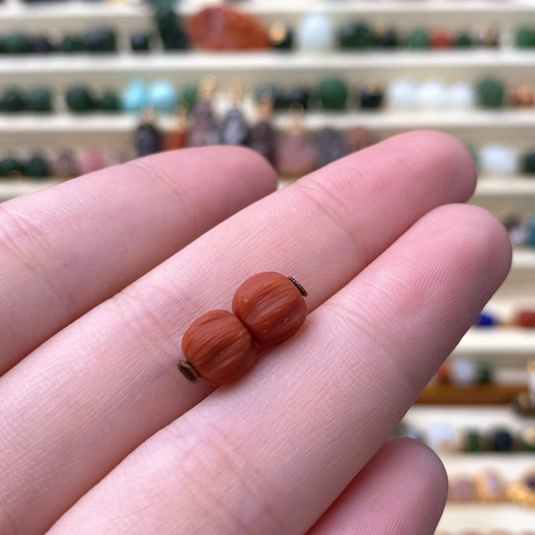 南红玛瑙未镶嵌颈饰