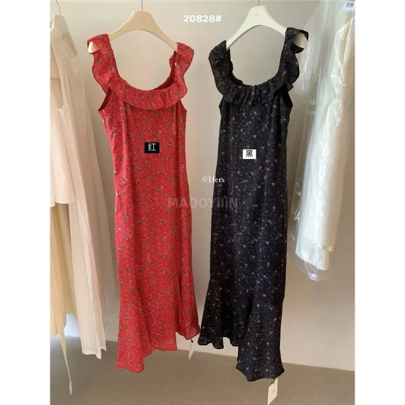 20828【 复古气质碎花连衣裙 】