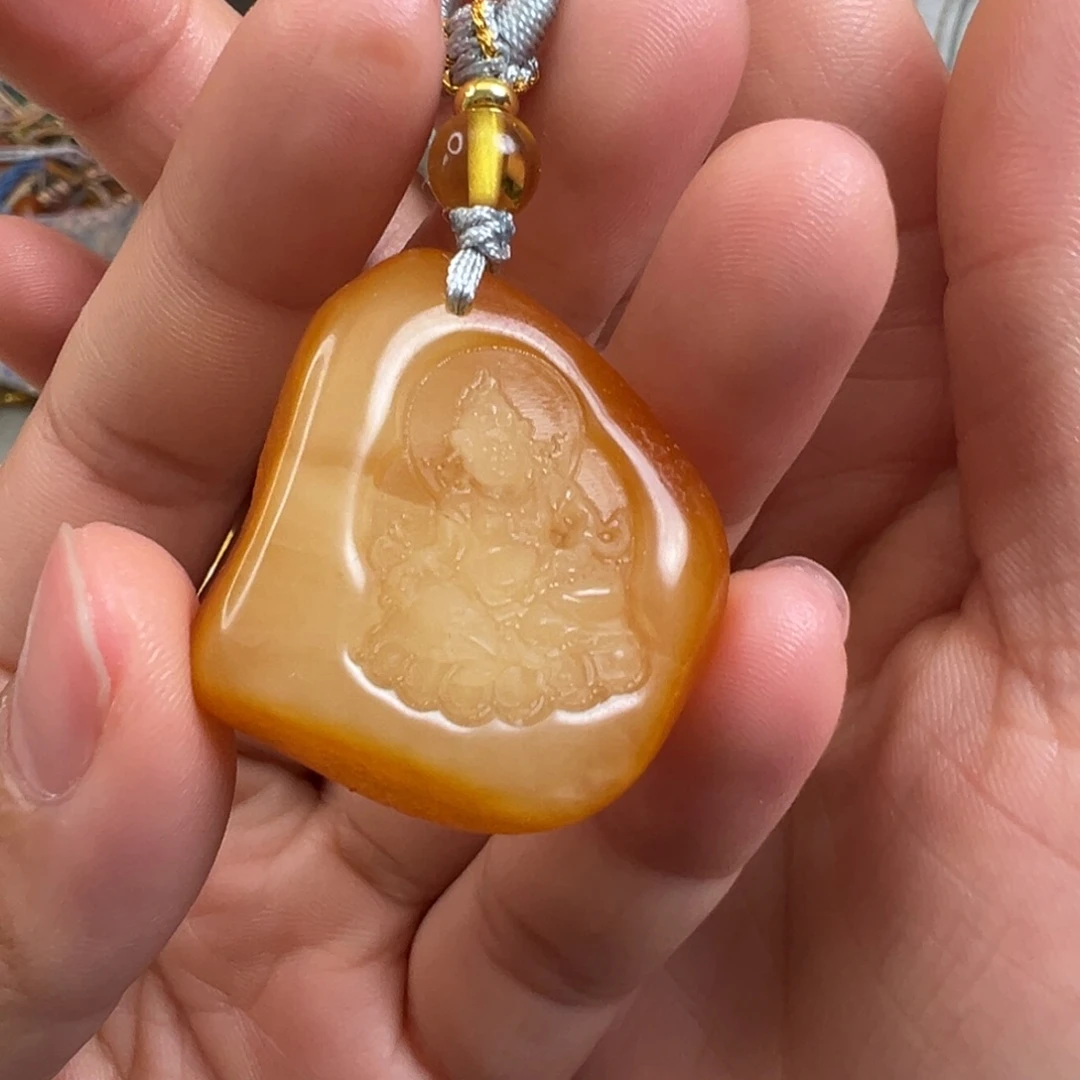 裸石蜜蜡未镶嵌蜜蜡