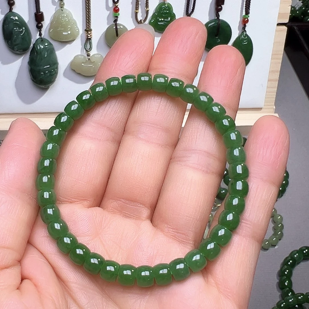 和田玉手链未镶嵌