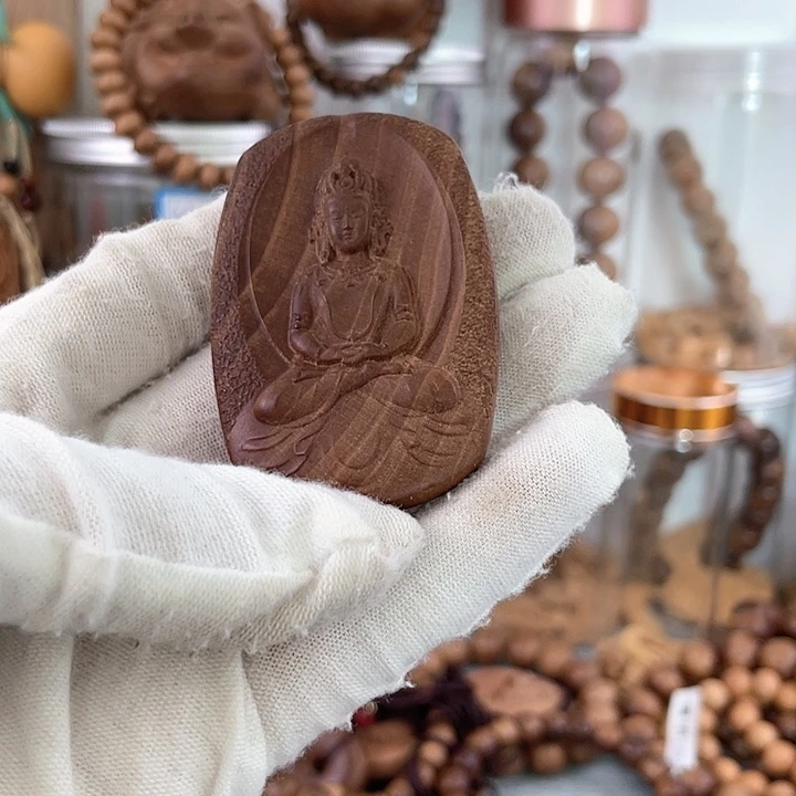 木度母牌子461吊坠檀香