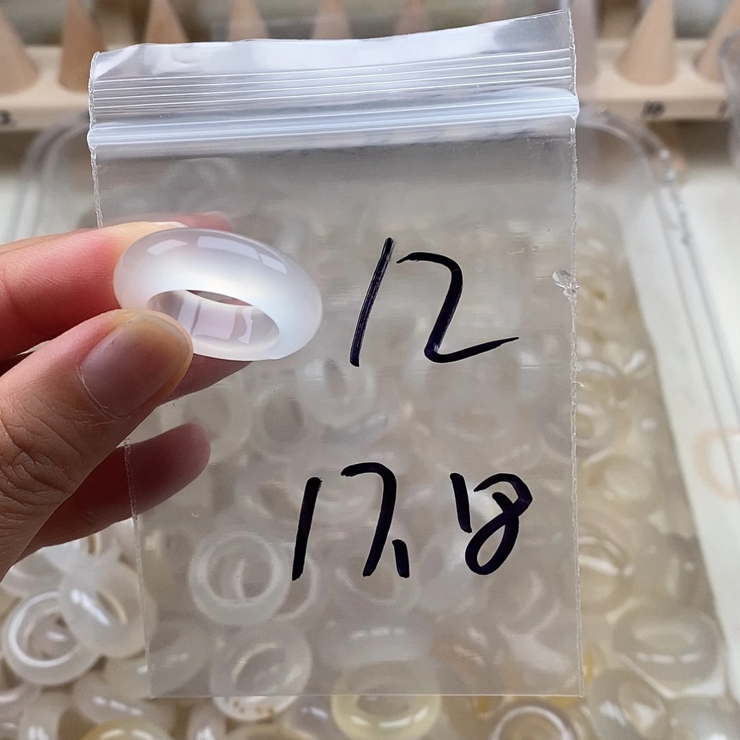 未镶嵌戒指玛瑙/玉髓