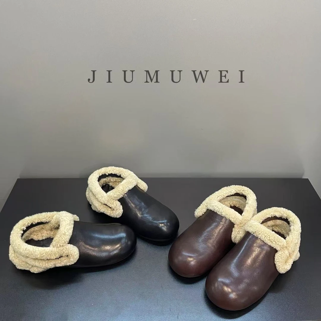 JIUMUWE  早秋时尚博肯加绒休闲鞋  5120  53177-3