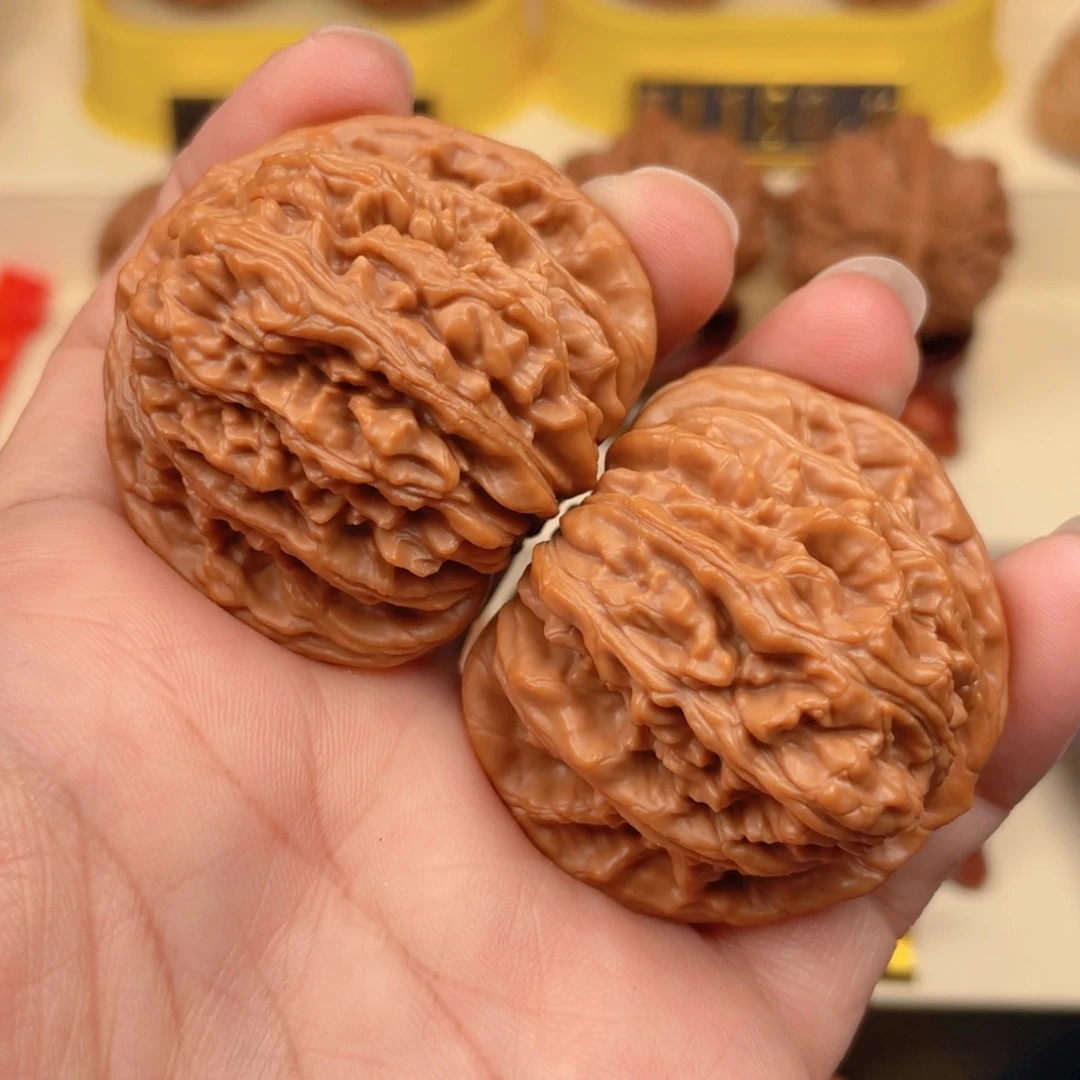 把件文玩核桃四座楼45