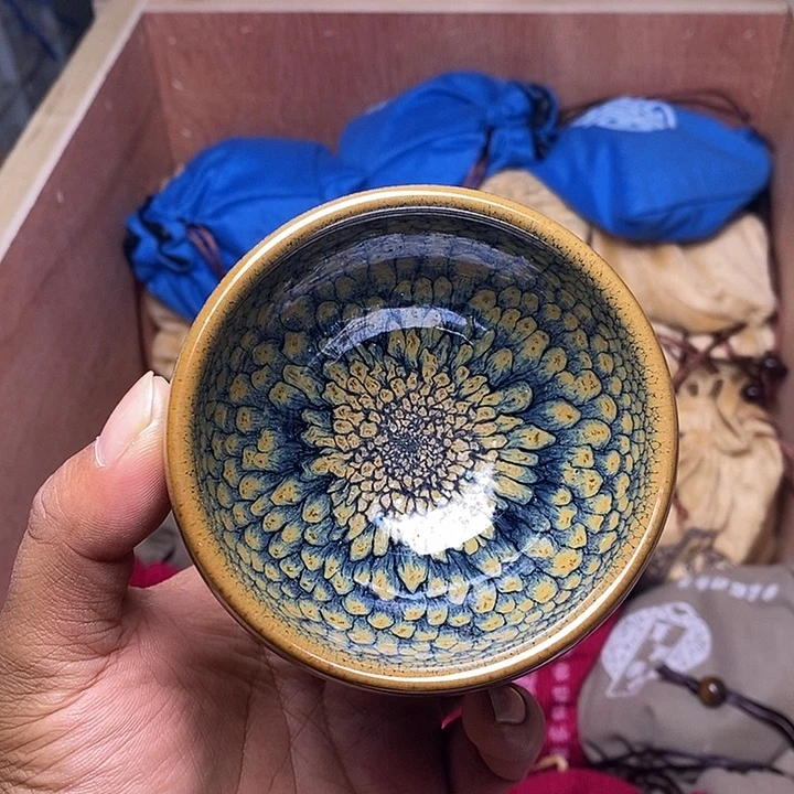 茶盏建盏喝茶主人杯茶杯