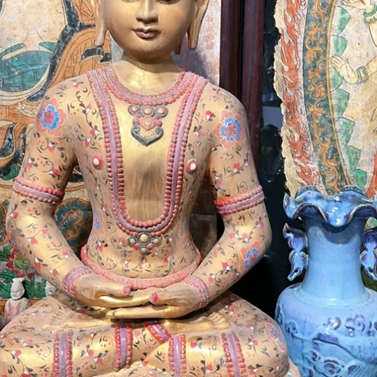 瓦当摆件摆件茶桌茶台陶瓷大*?