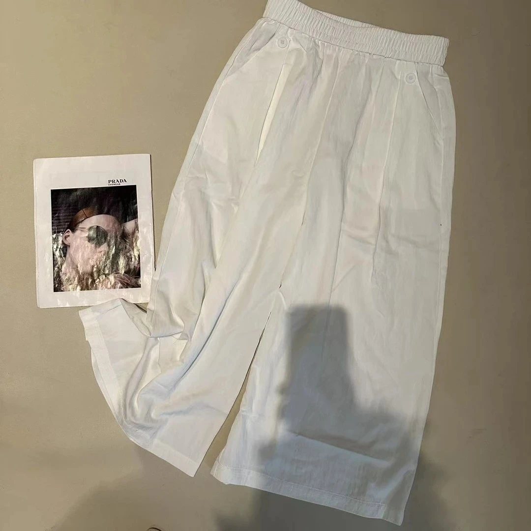 《姚家优麦汇》K6299夏款八分休闲裤新款时尚洋气百搭裤女
