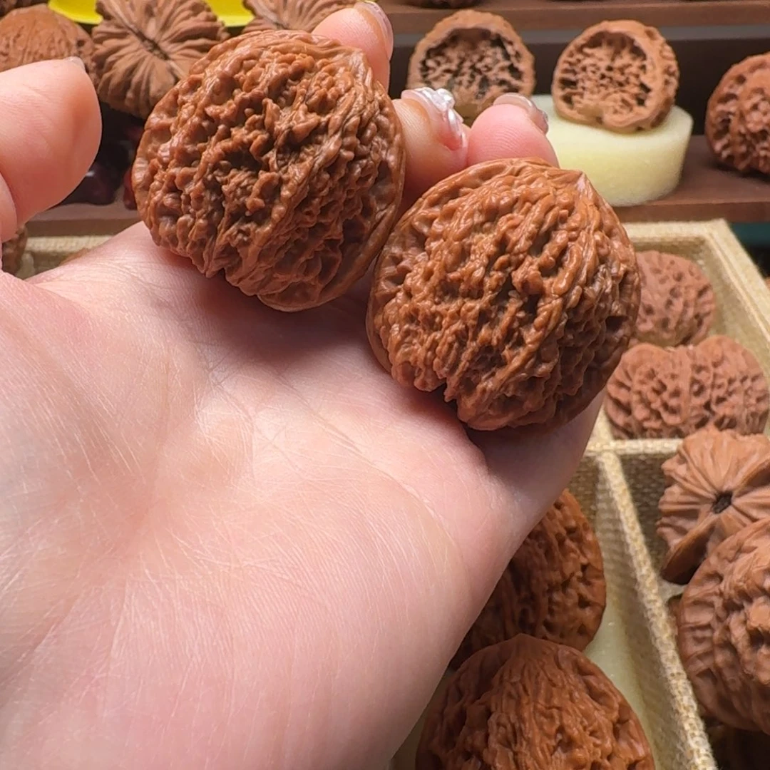 文玩核桃吊坠37全品狮子头137