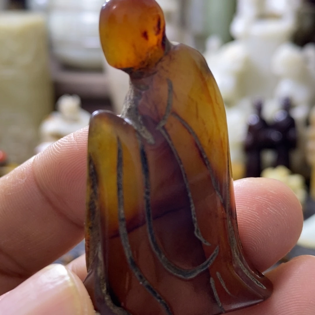 和田玉（糖玉）未镶嵌挂件