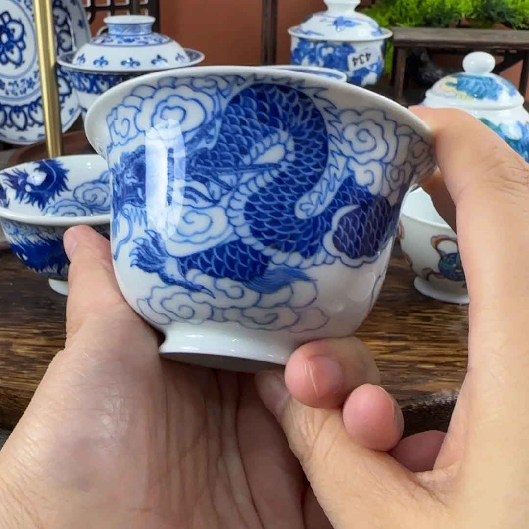 瓷片景德镇陶瓷手绘茶器429