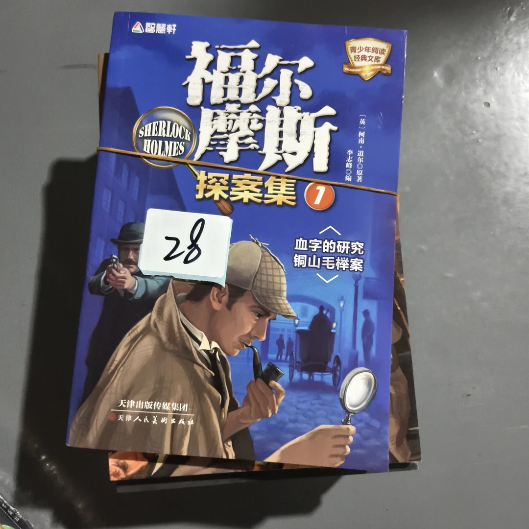 28福尔摩斯探案集青少年阅读经典文库小学生课外书探案集
