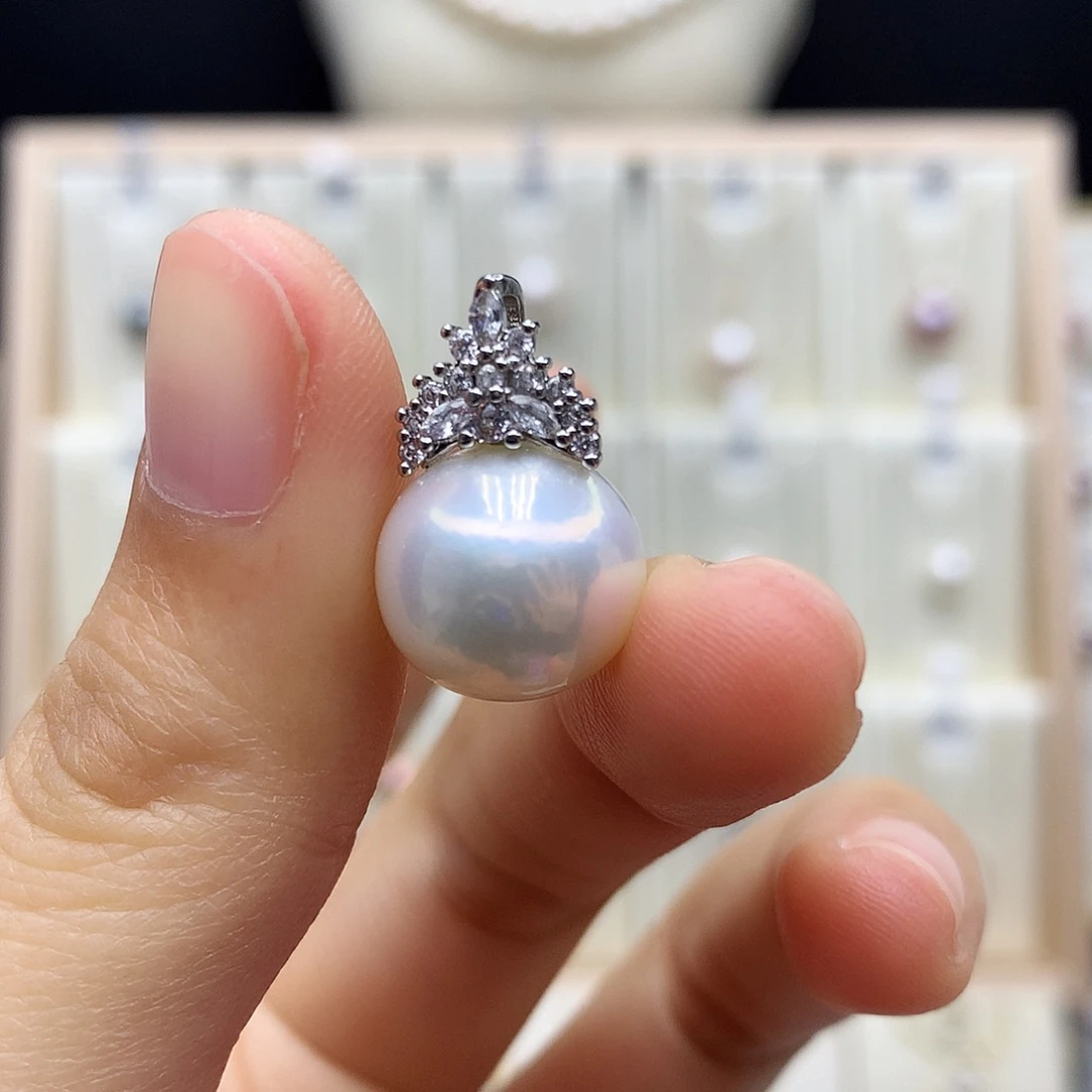 合金淡水珍珠颈饰