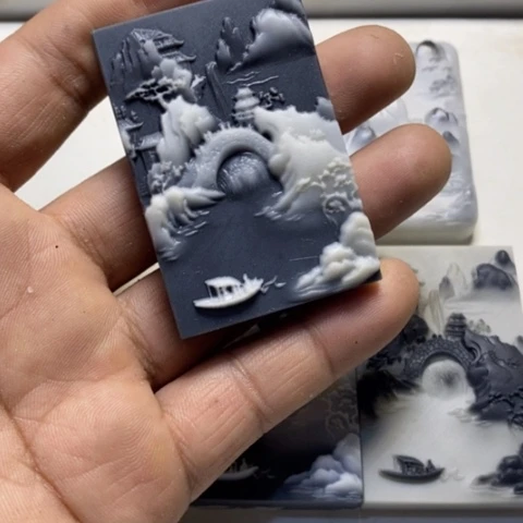 和田玉（糖玉）未镶嵌挂件安*静