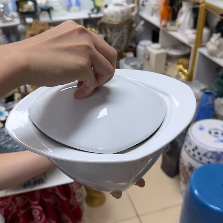 瓷片陶瓷工艺花瓶摆件