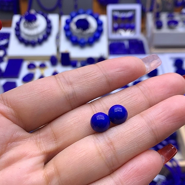 青金石配饰单珠未镶嵌【**】