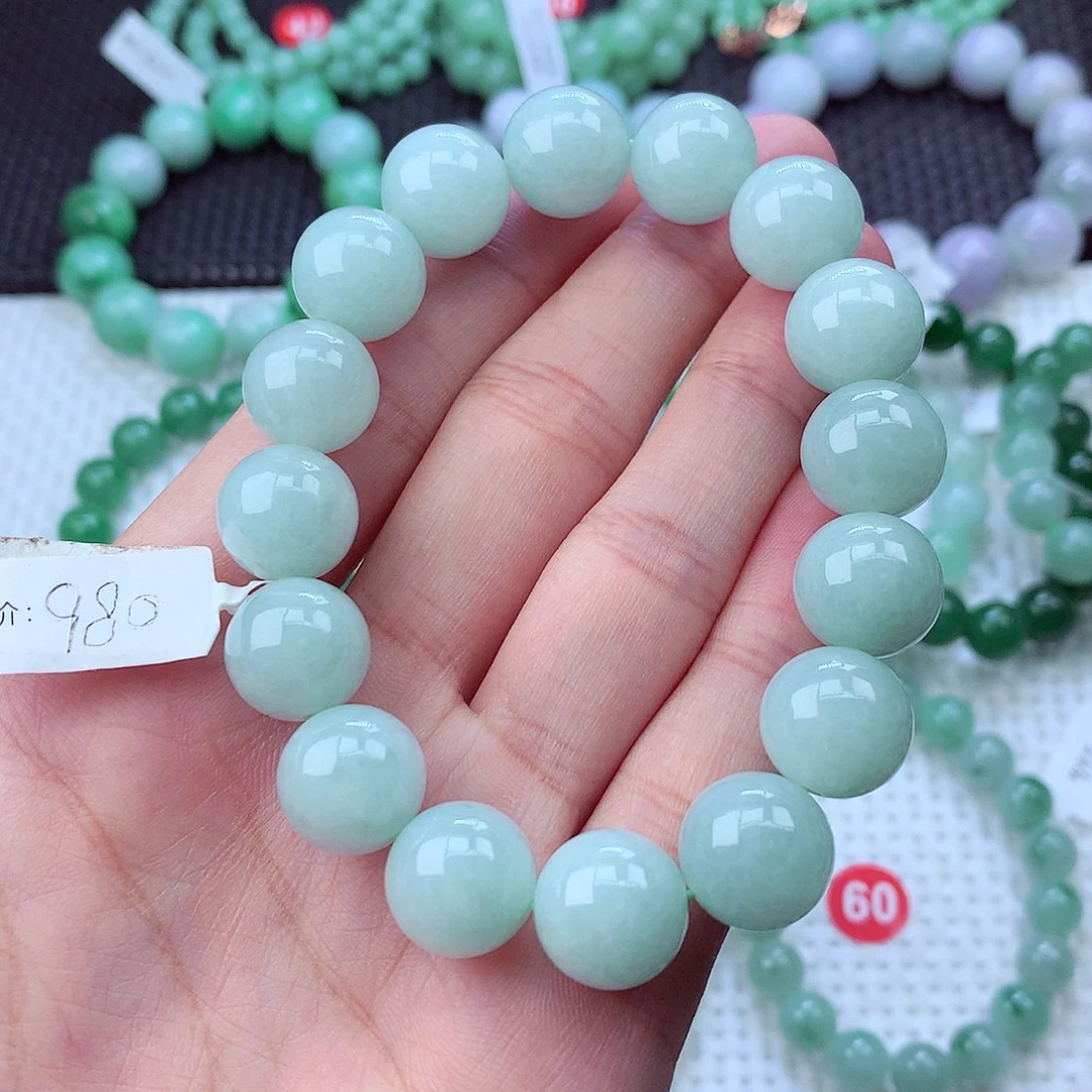 翡翠未镶嵌毛衣链