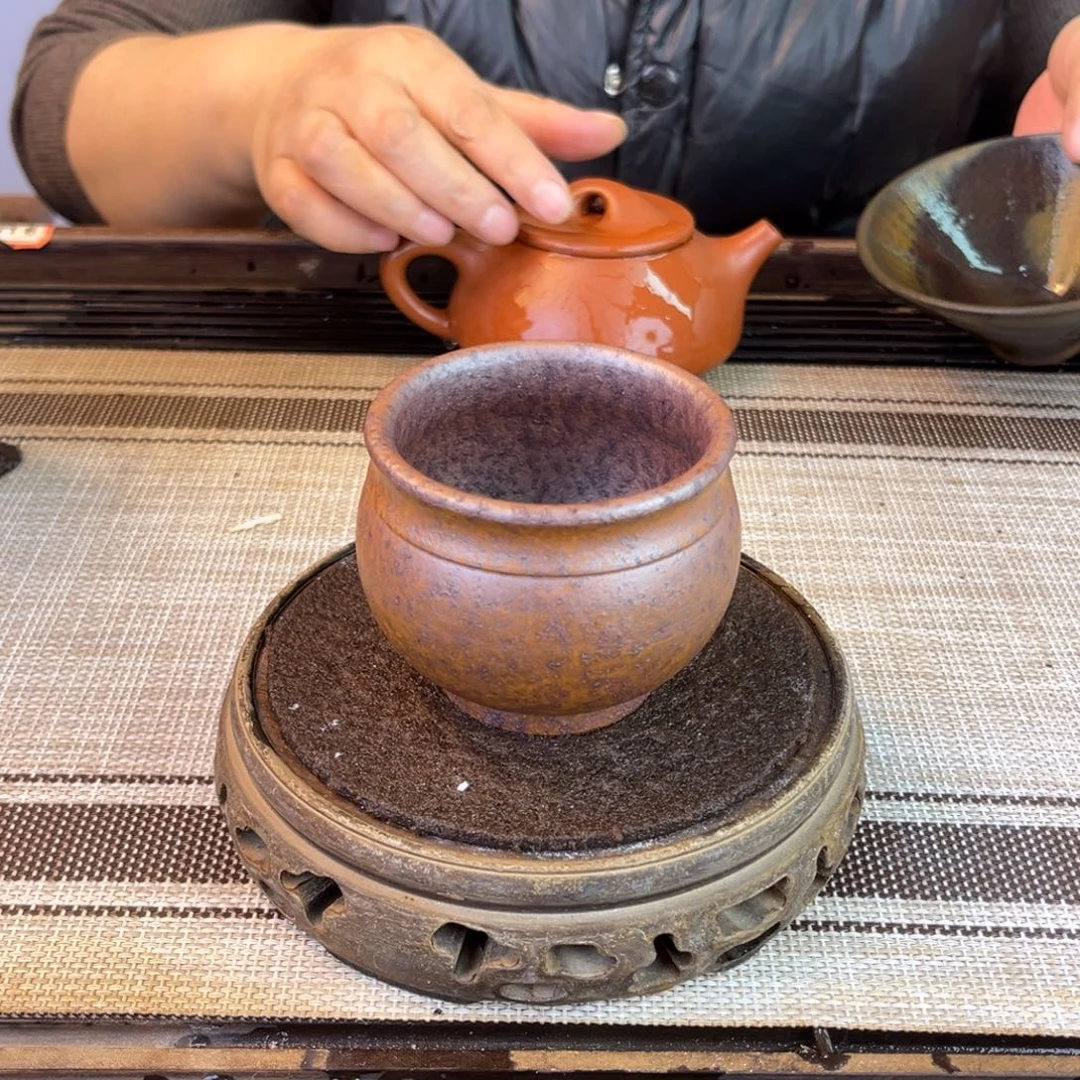 茶壶紫砂紫泥高温还原烧150cc