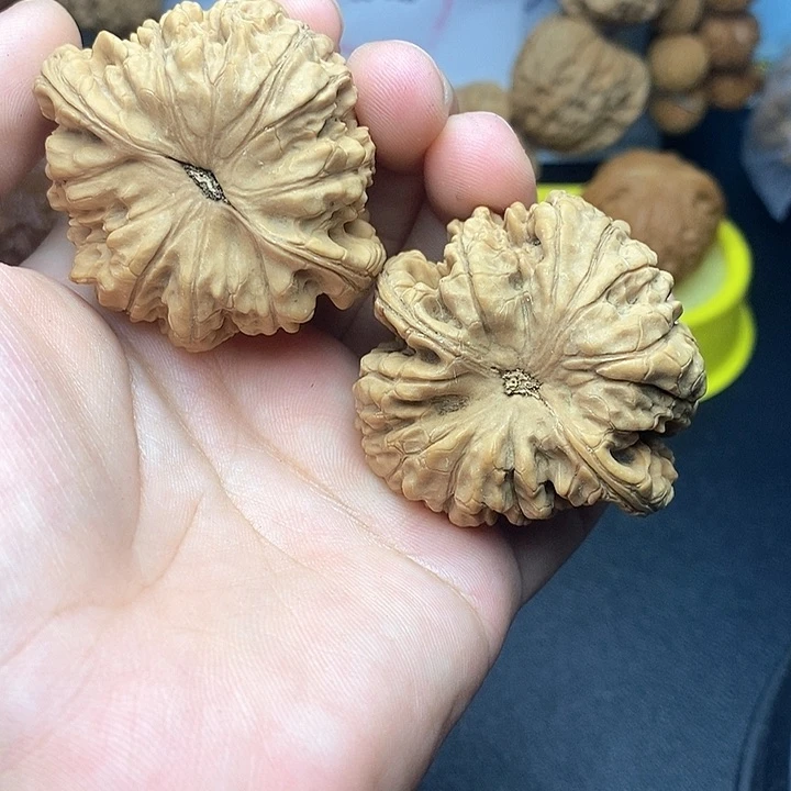 文玩核桃把件大*哥官帽