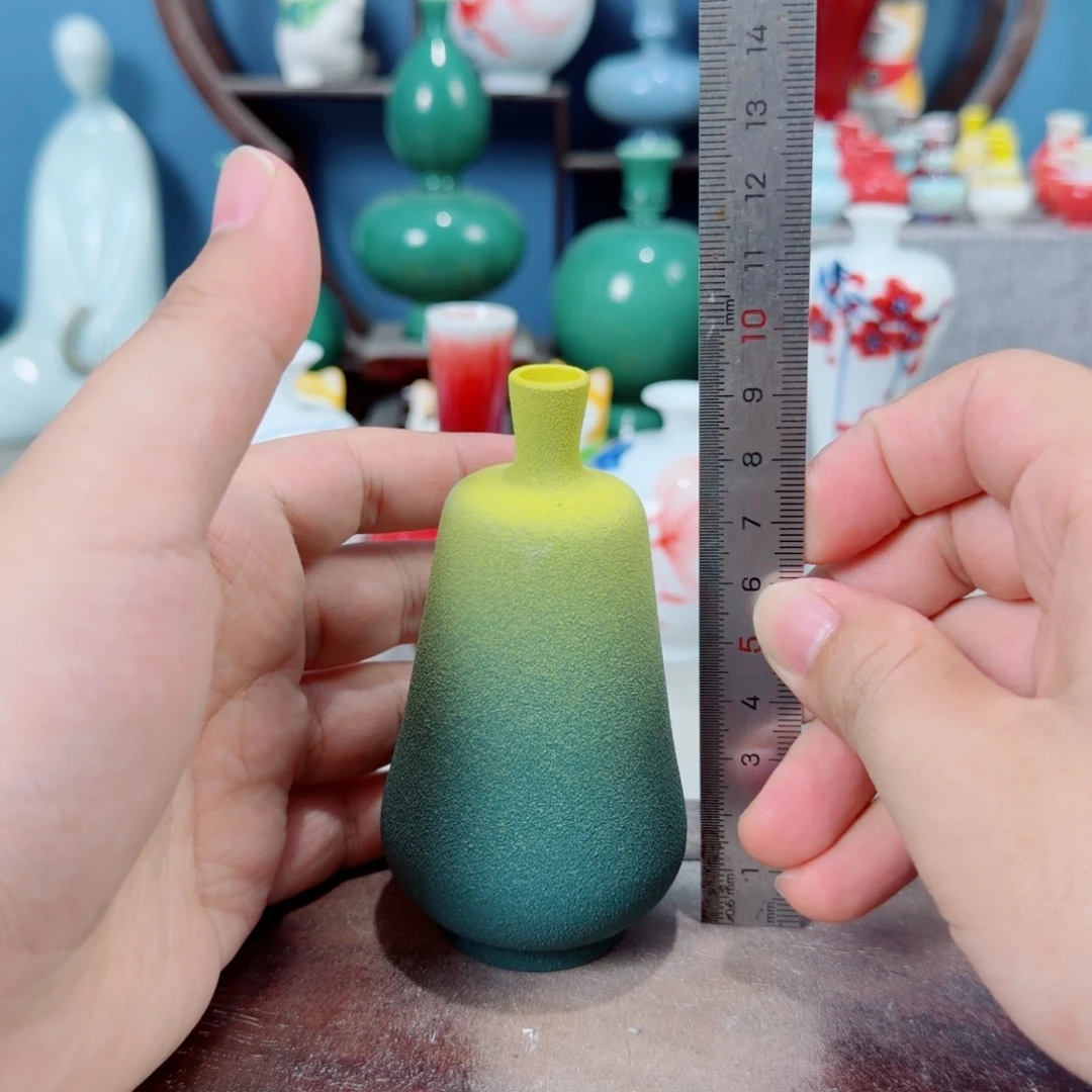 陶瓷手工小花器摆件