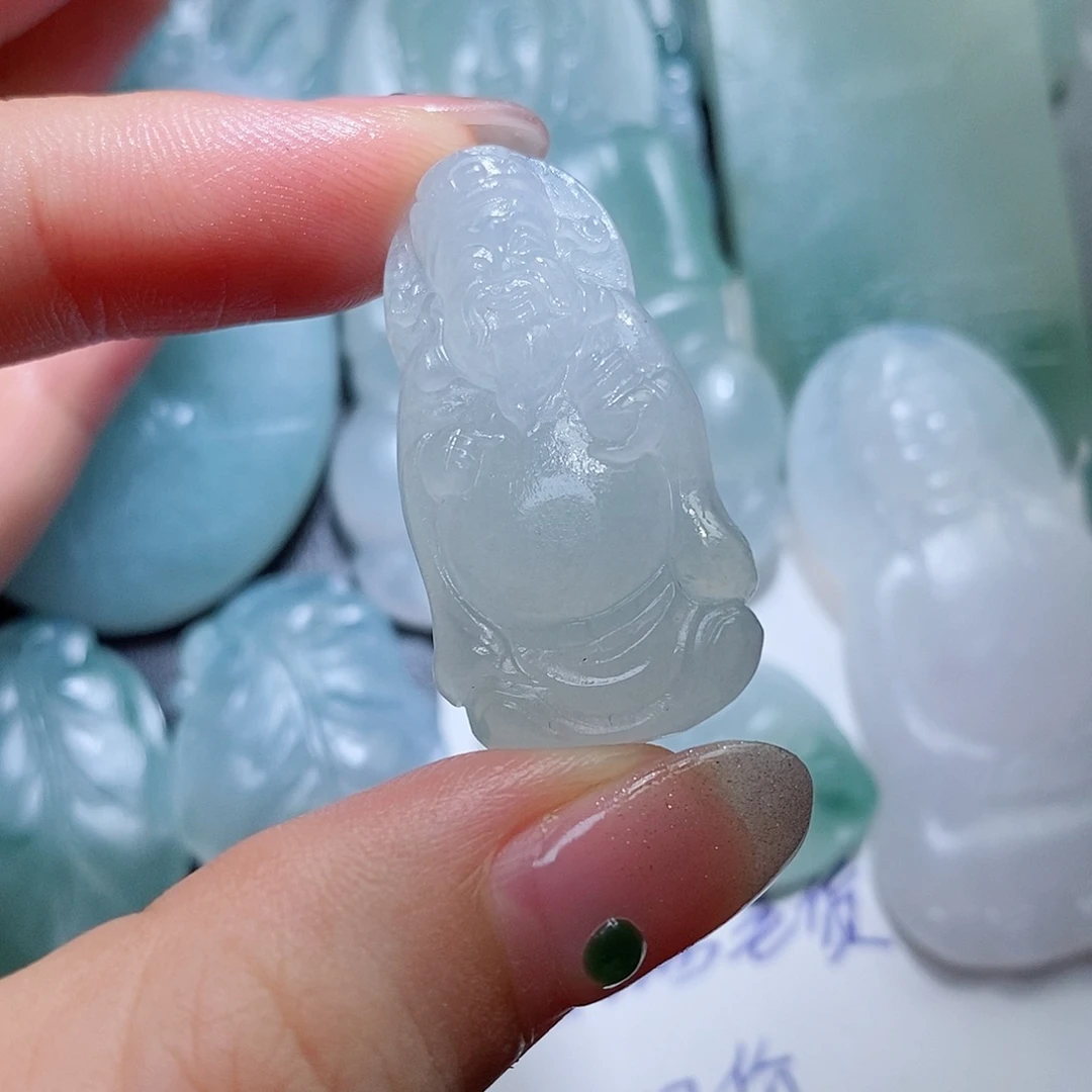 未镶嵌定制翡翠毛货付款后联系客服确认抛光
