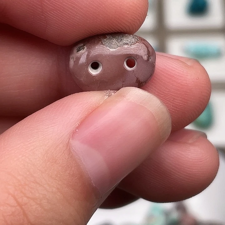 绿松石未镶嵌吊坠