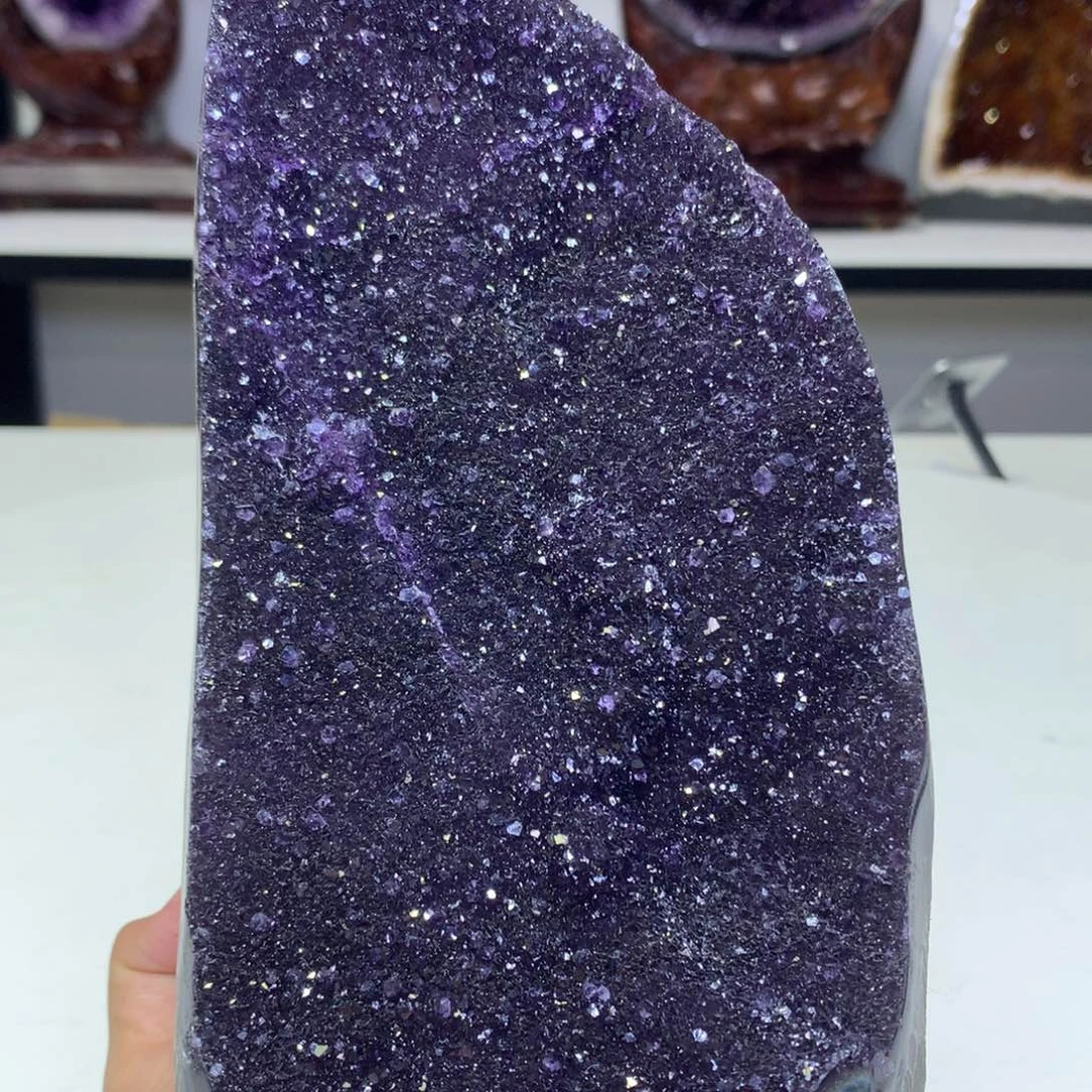 紫晶摆件未镶嵌紫晶106