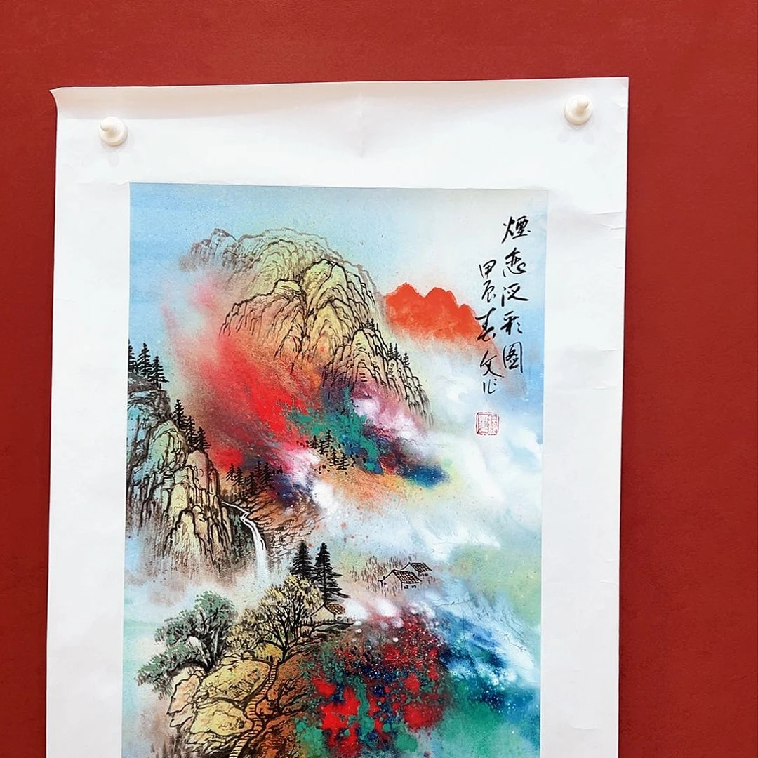 国画国画作品展徐春文