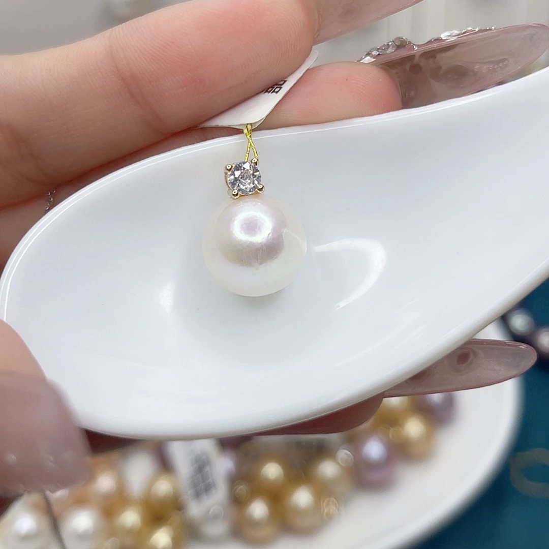 淡水珍珠合金吊坠(赠链)