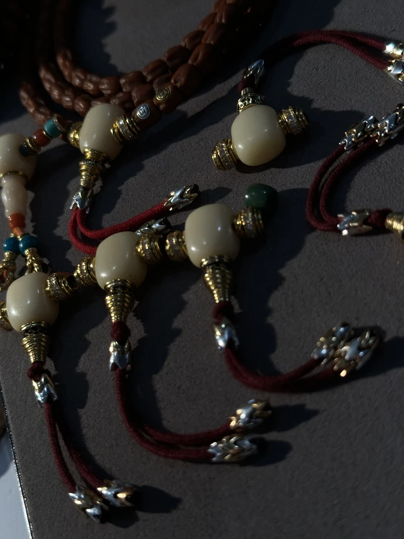 文玩点缀 “脱骨三通” 线束弟子珠DIY 搭配神器