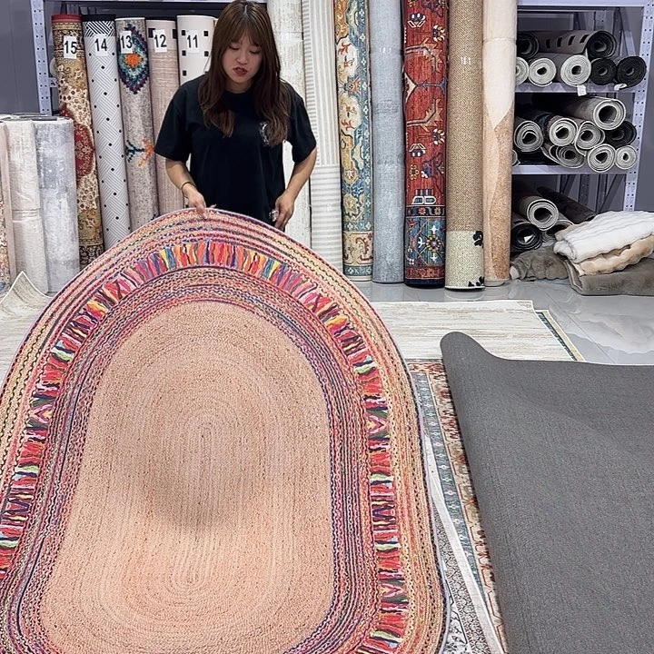 混纺尺寸误差正负1-3厘米140×200棉布底亚麻编制微瑕特价