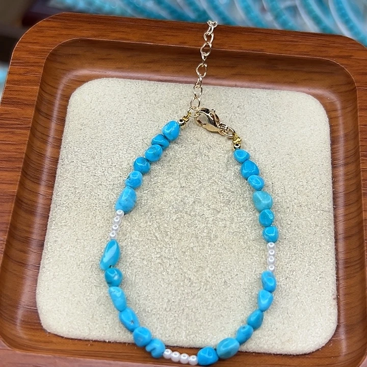 未镶嵌绿松石手链