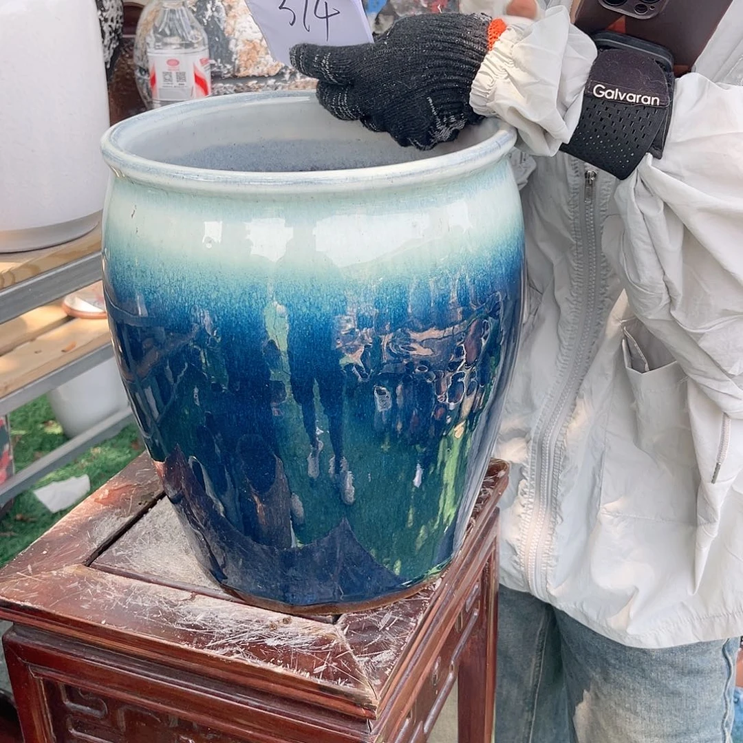 紫砂花盆王嫂花盆直播0603-374高30口25