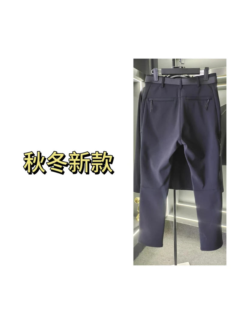 2025新款男士户外时尚运动百搭休闲不加绒卫裤S