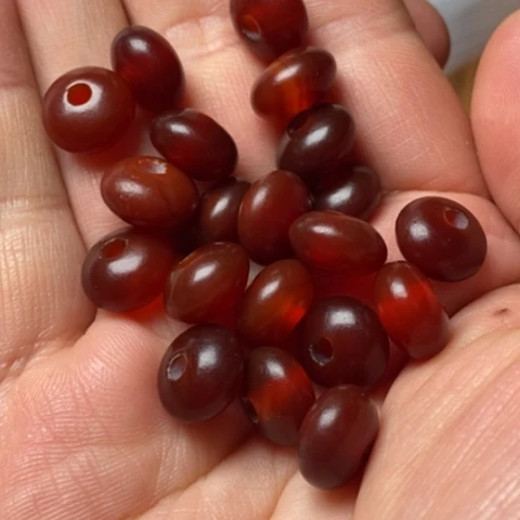 玛瑙/玉髓未镶嵌珠子藏传小元素配饰饰品