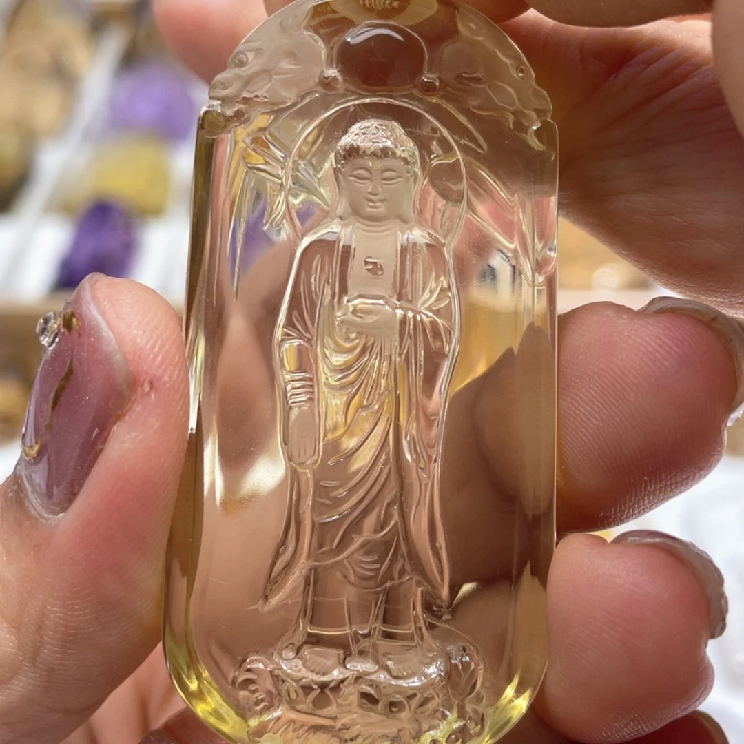 颈饰未镶嵌水晶定制