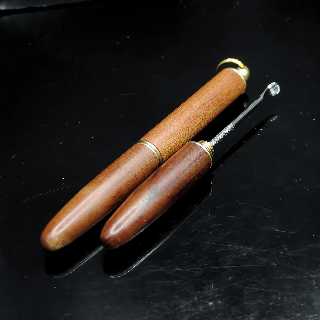 【李想精选】花梨木掏耳勺J19【多样性发其一】