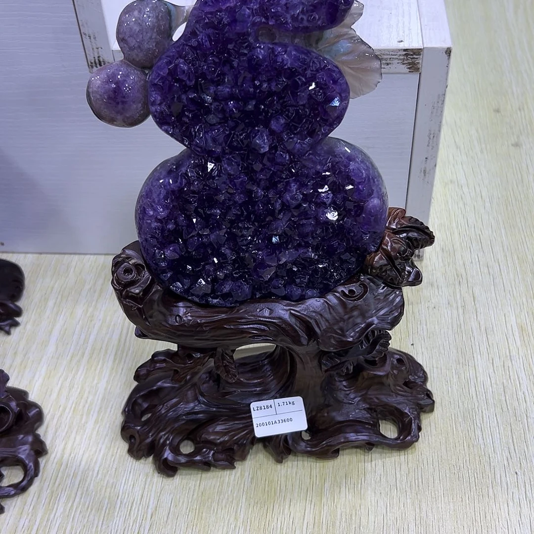 大型摆件（非配饰）未镶嵌紫晶