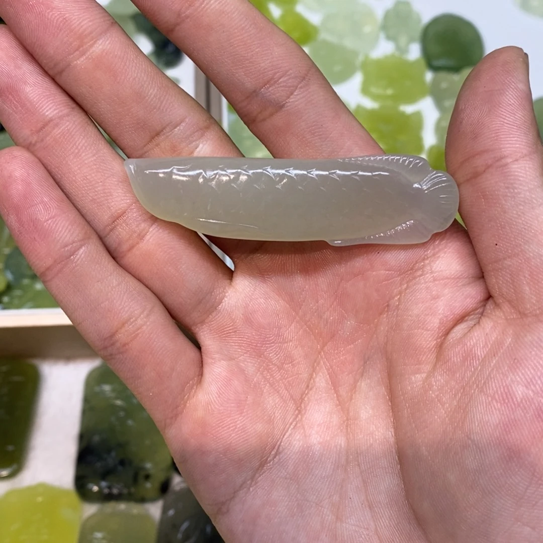 岫玉未镶嵌吊坠(不含链)