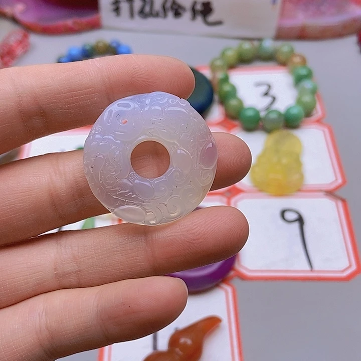 【闪购商品】玛瑙/玉髓珠宝半成品未镶嵌凤**天