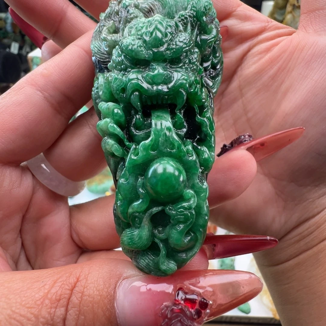 未镶嵌挂件翡翠天然缅甸