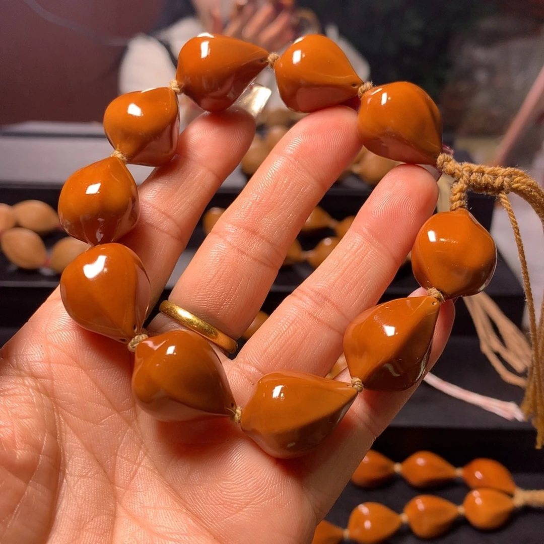 橄榄核手串/手链?***?三花手串