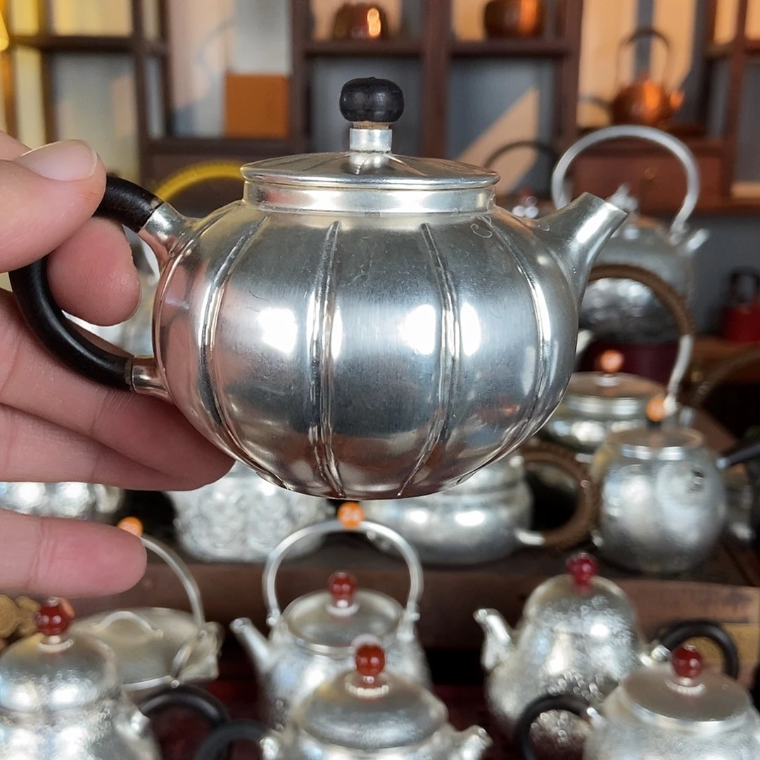 斯***文纯手工制作一铜壶制作