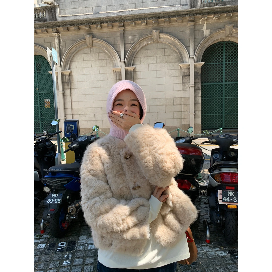人造皮草 落落狷介LUOLUOJUANJIE 9月25日20:00点上新 皮草女