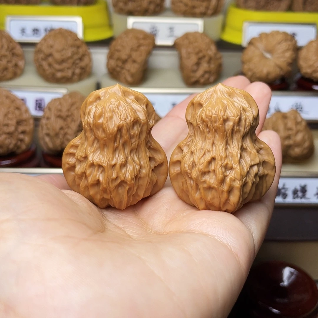 把件文玩核桃葫芦41左右