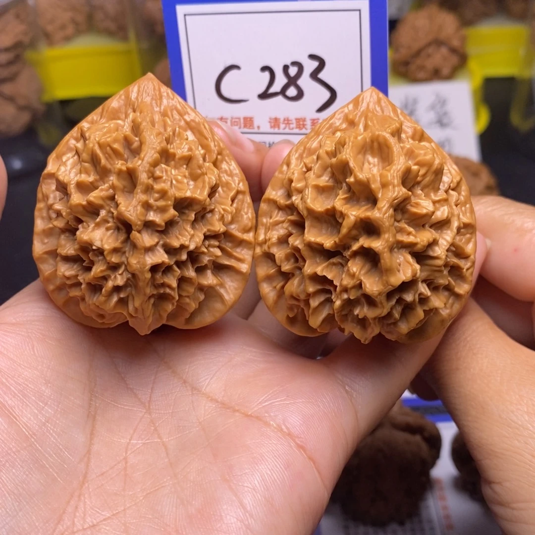 桃核把件45高桩帝王c283