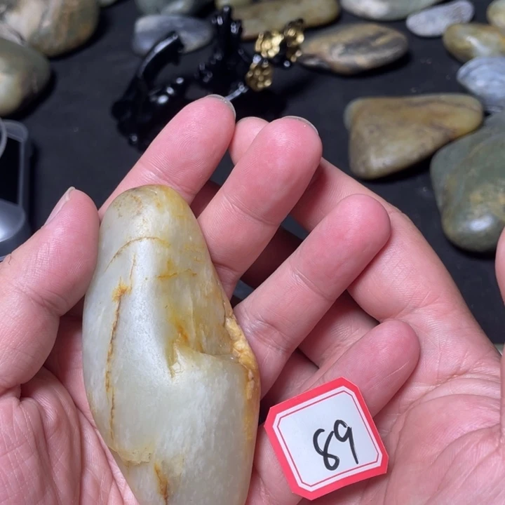 和田玉未镶嵌颈饰89