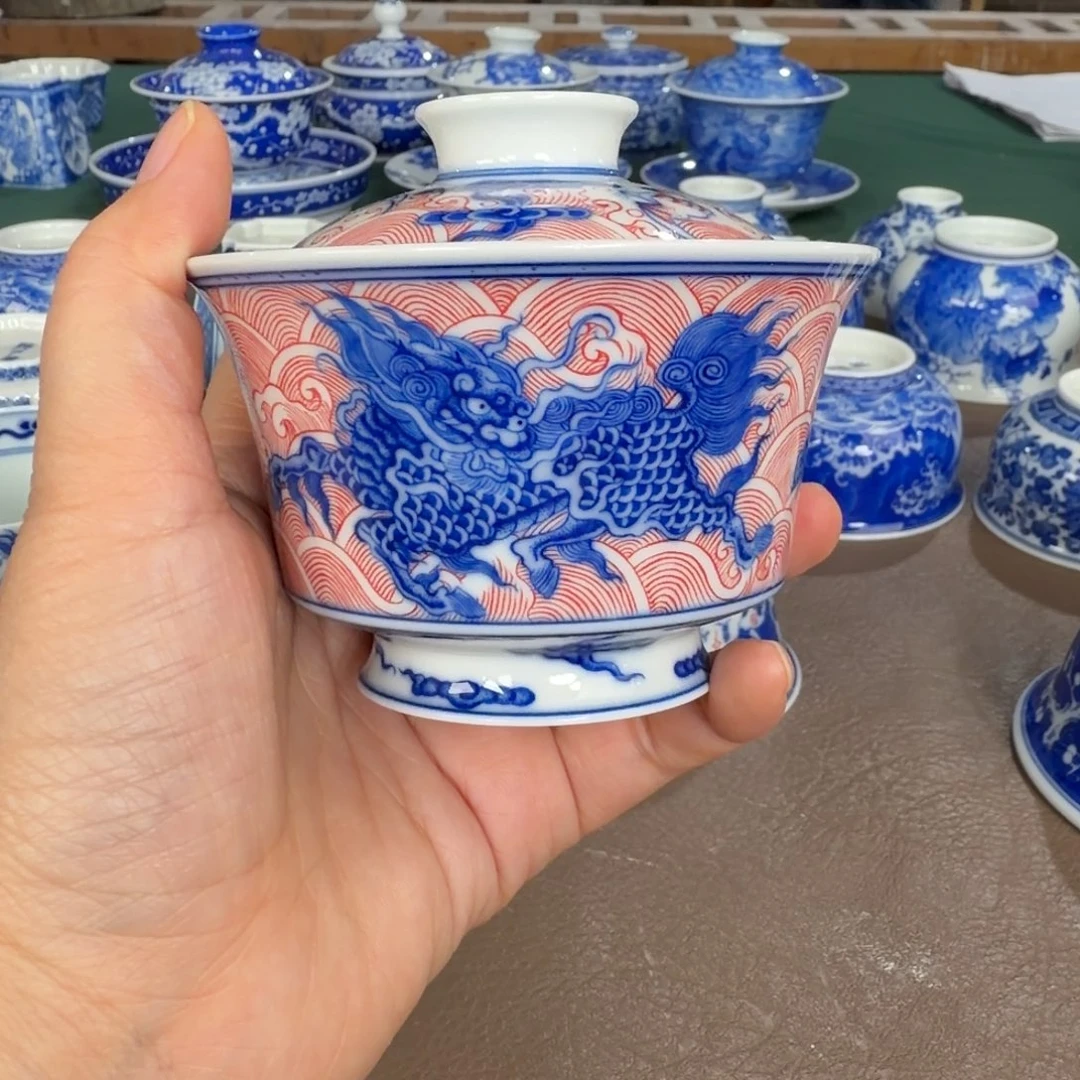 ****青景德镇陶瓷手工手绘绘