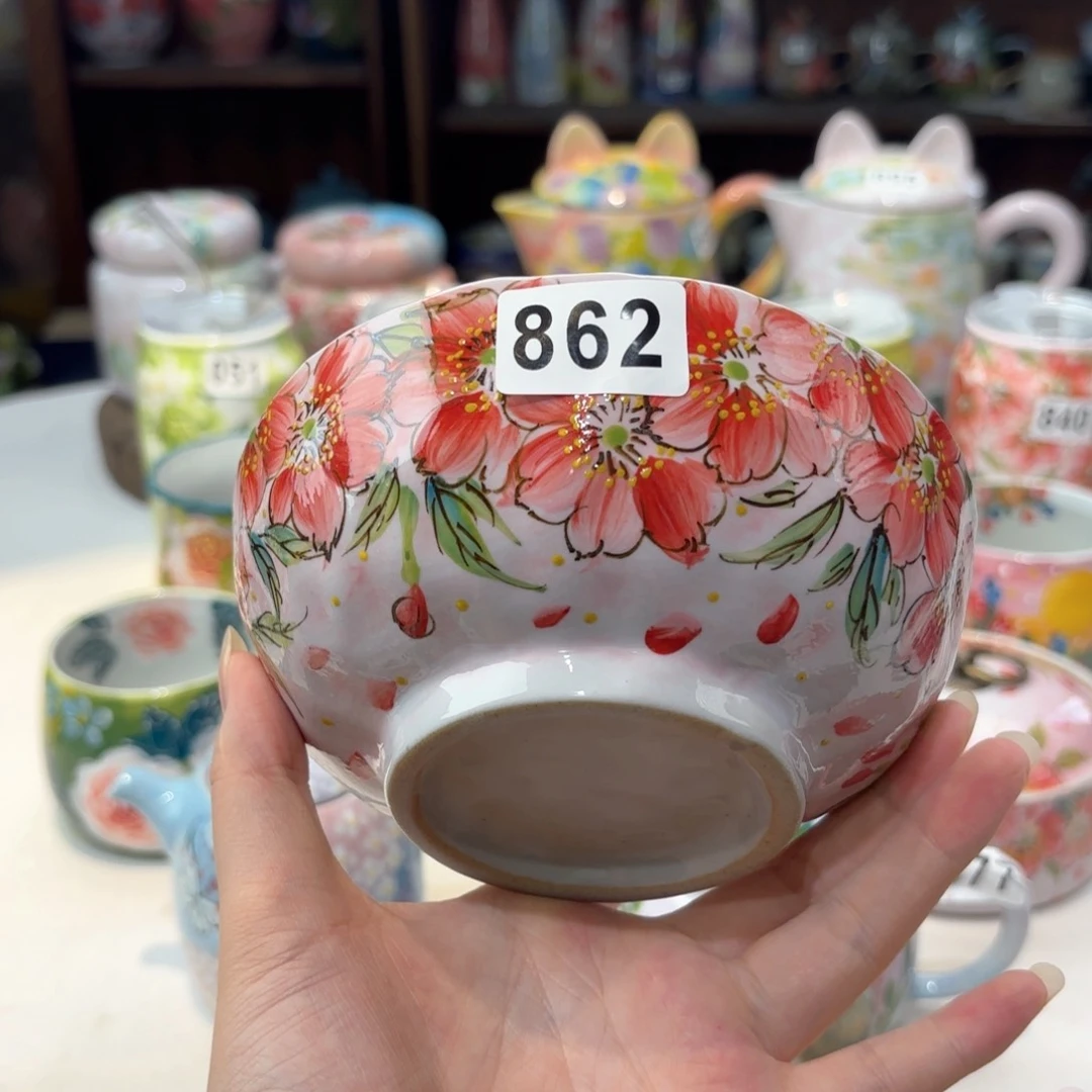景德镇手绘高温釉下彩陶瓷茶具
